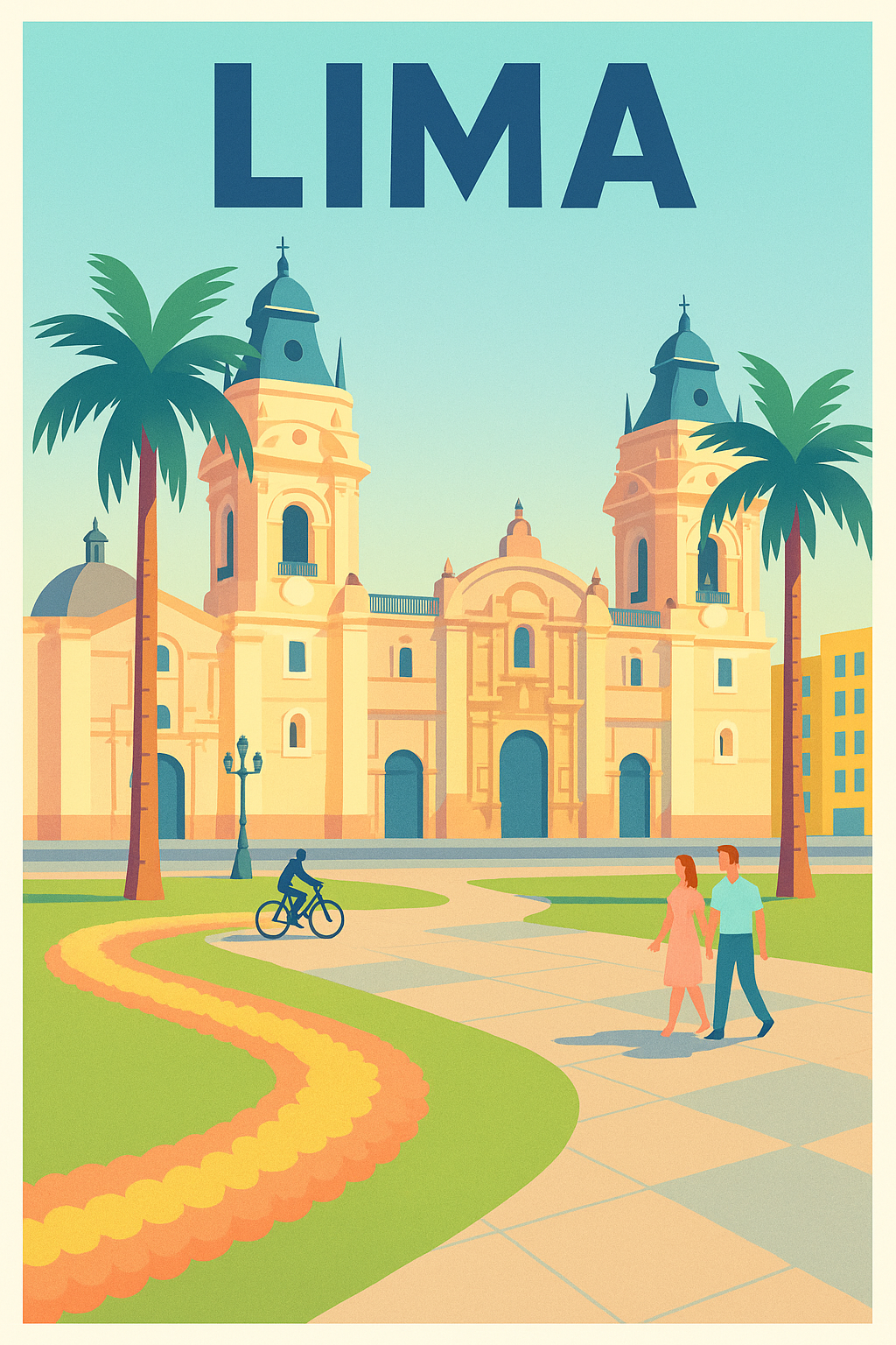 Affiche de Lima - Promenade au cœur de la capitale