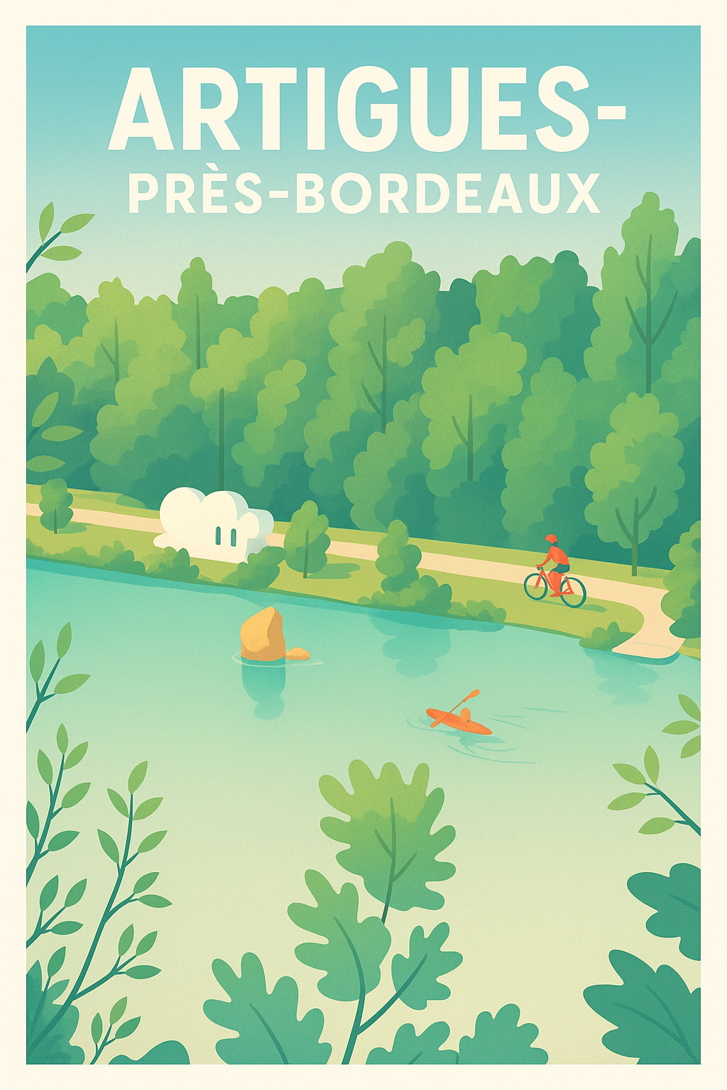 Affiche de Artigues-près-Bordeaux - Escapade nature et détente