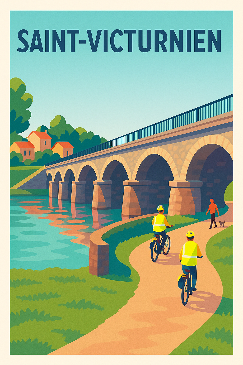 Affiche de Saint-Victurnien - Balade bucolique au fil de l'eau
