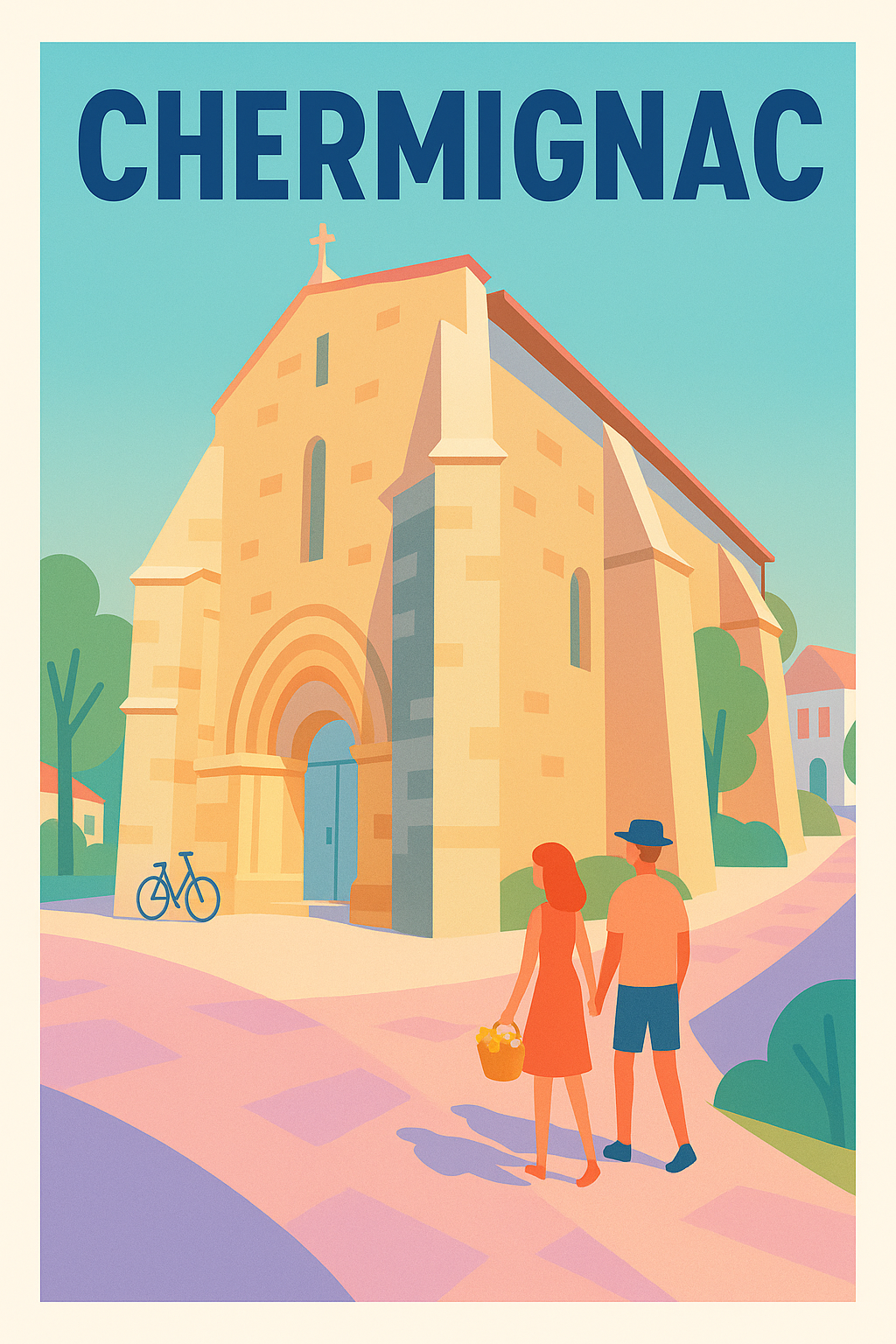 Affiche de Chermignac - Flânerie romantique au cœur du village