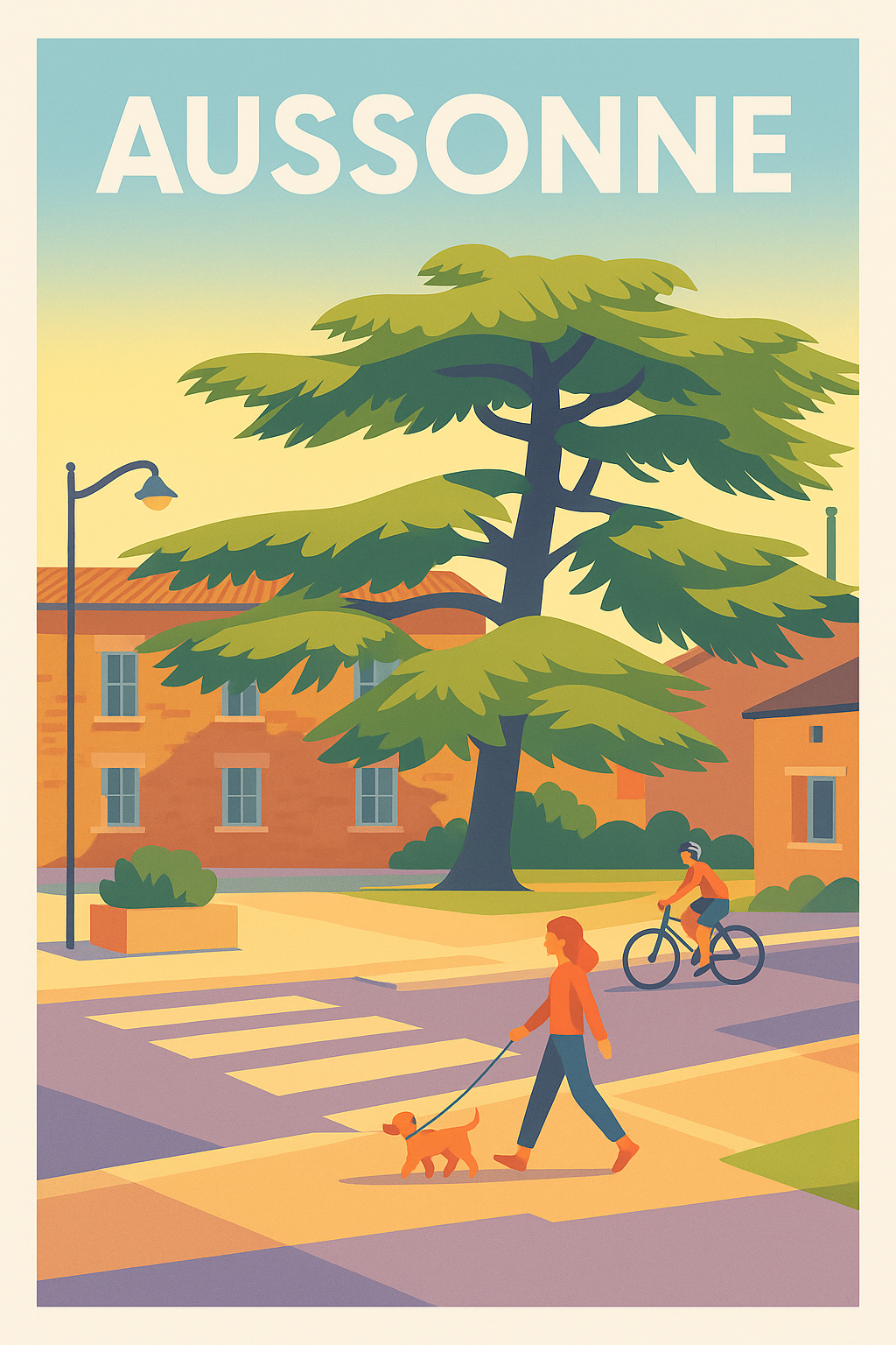 Affiche de Aussonne - Douceur de vie en plein air