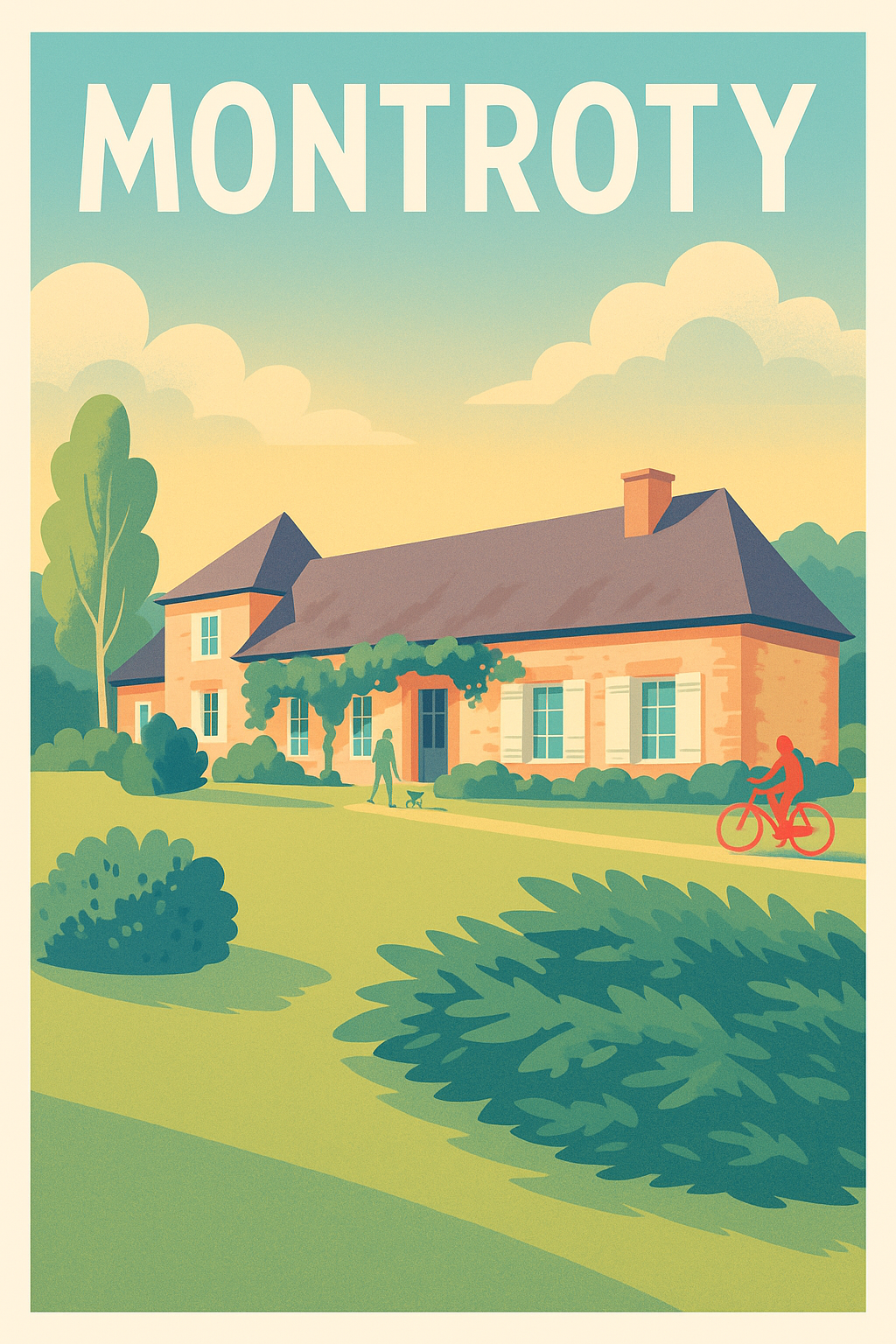 Affiche de Montroty - Charme et sérénité campagnarde