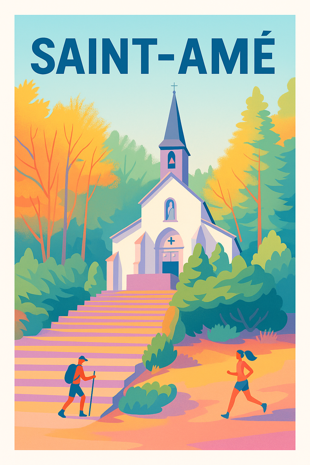 Affiche de Saint-Amé - Évasion nature et patrimoine