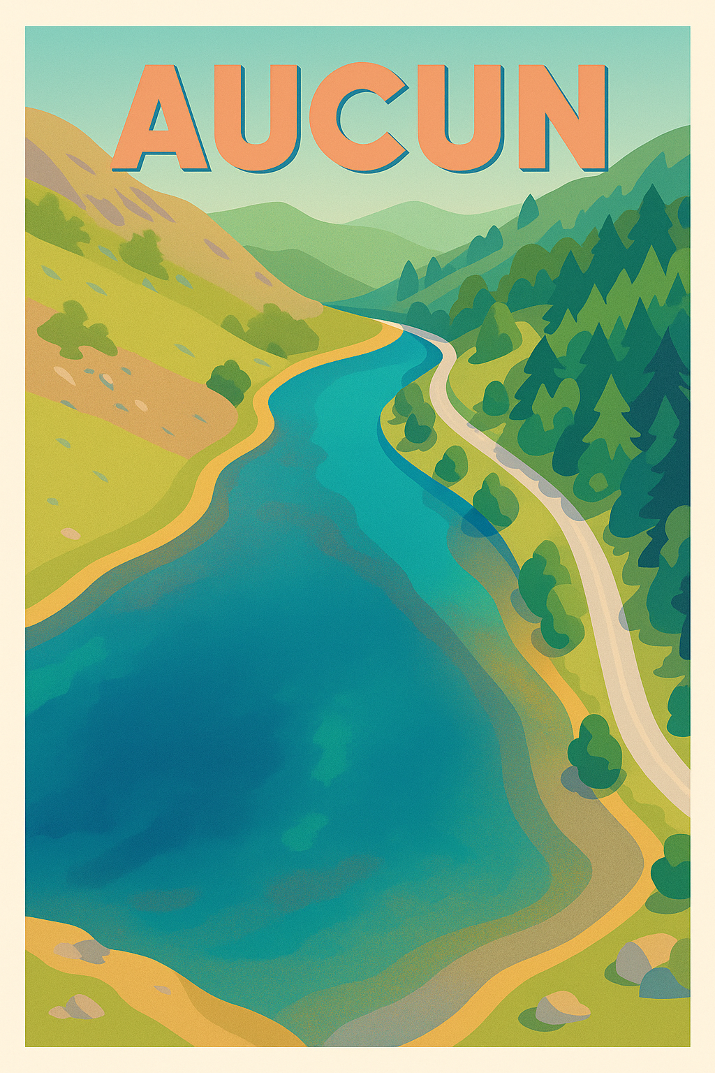 Affiche de Aucun - Échappée Nature au Cœur des Montagnes