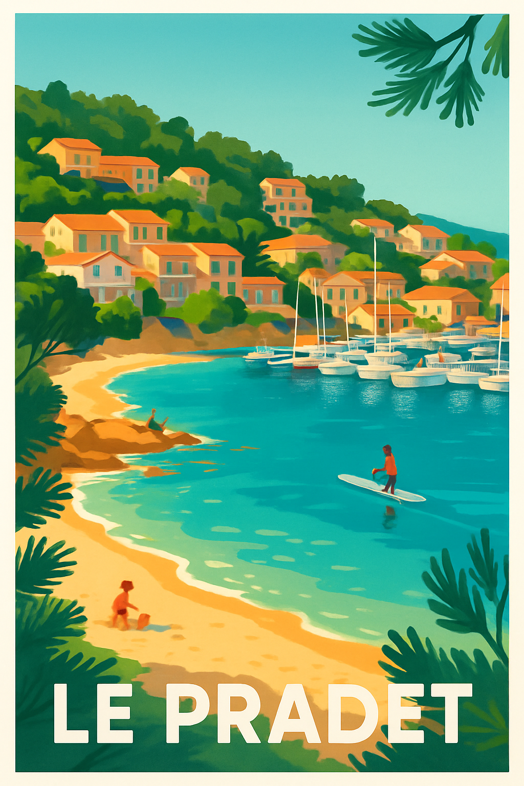 Affiche de Le Pradet - Évasion et douceur au bord de la Méditerranée