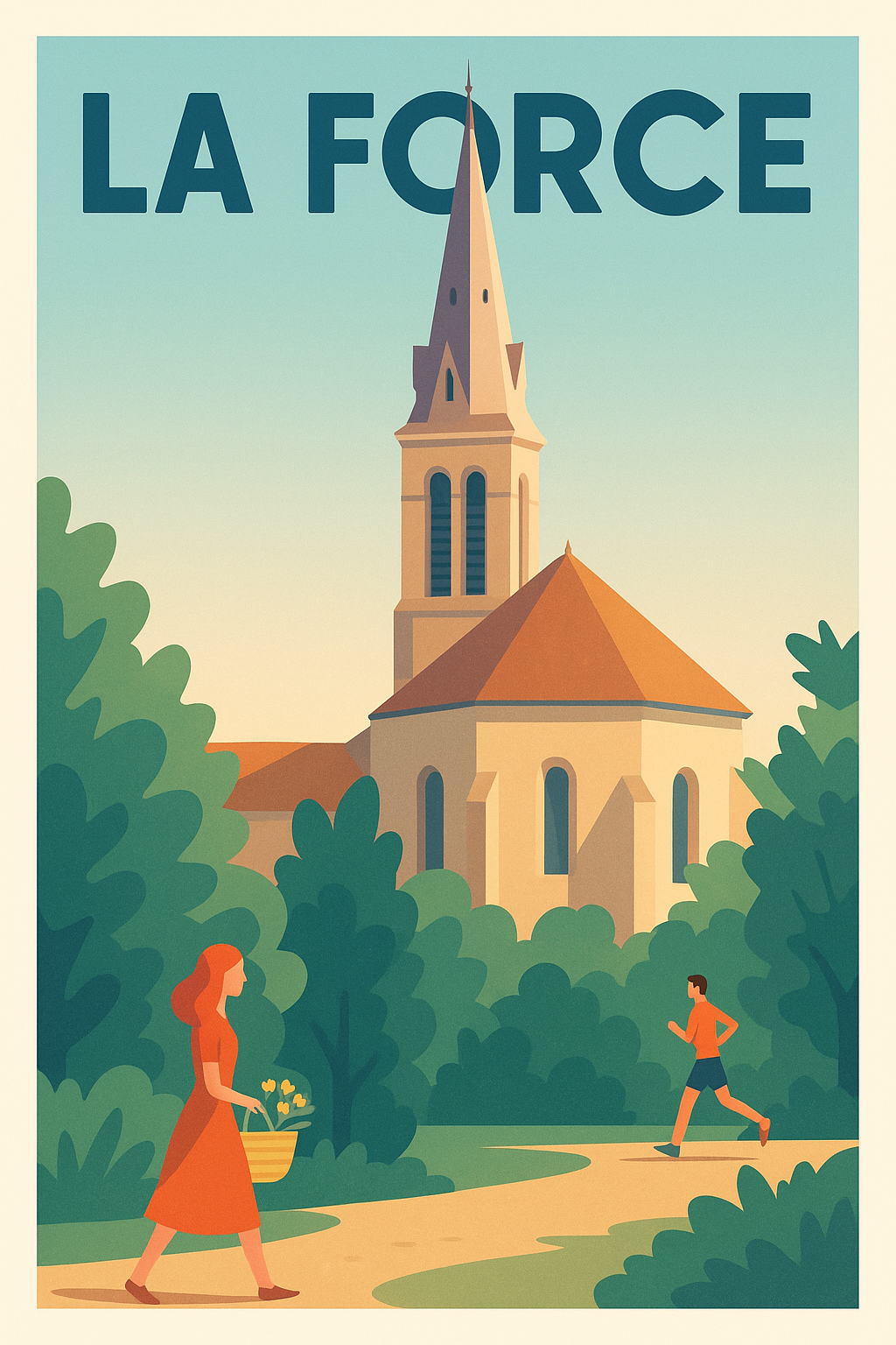 Affiche de La Force - Charme paisible et nature authentique