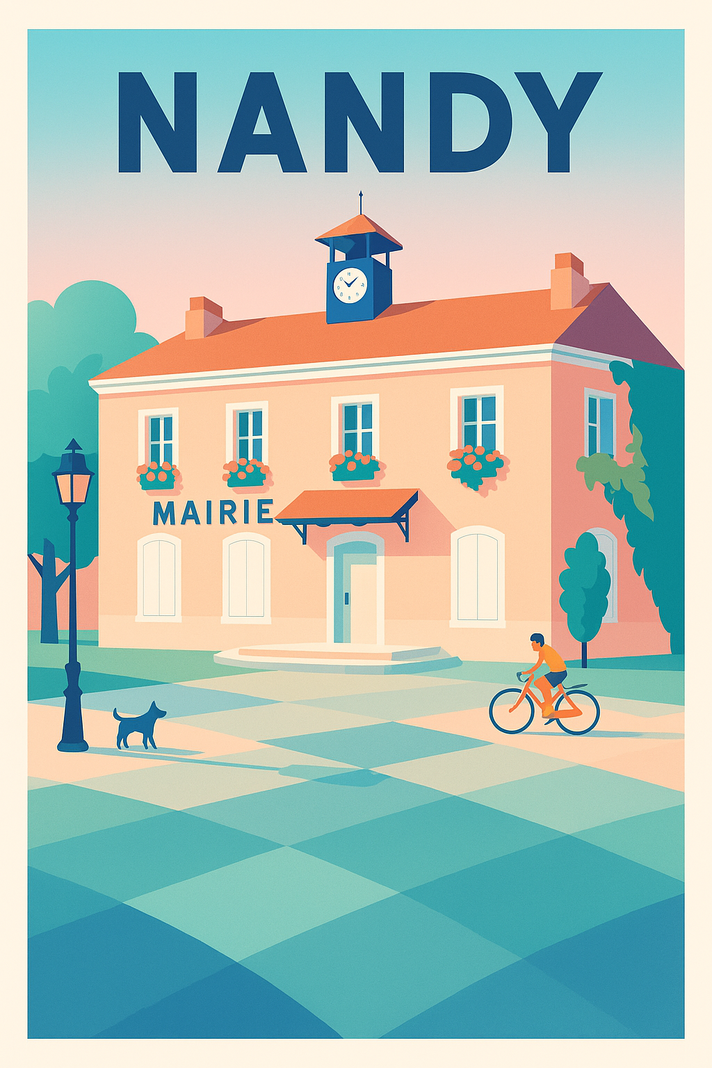 Affiche de Nandy - Charme et sérénité au cœur de la mairie
