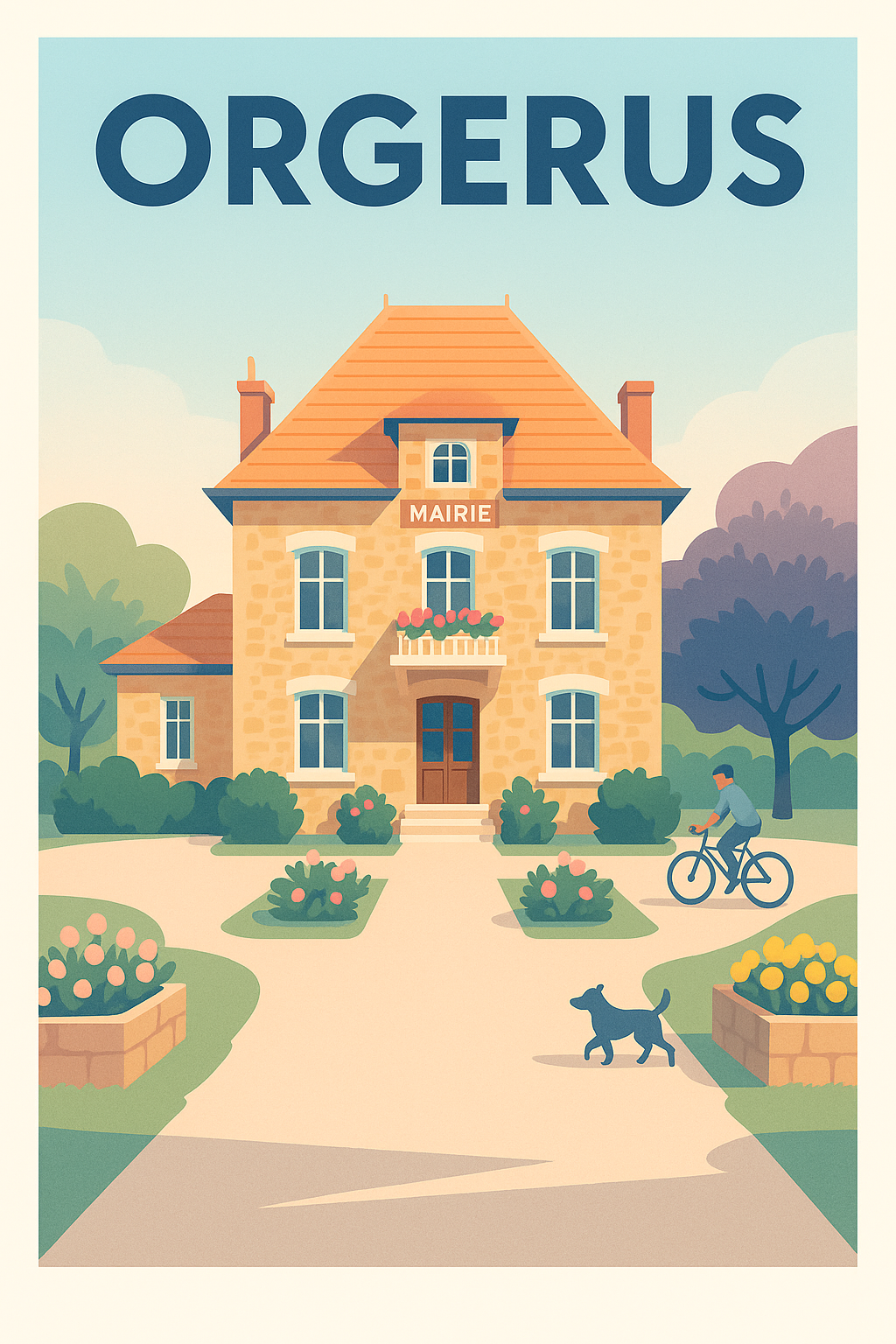 Affiche de Orgerus - Charme authentique et douceur de vivre