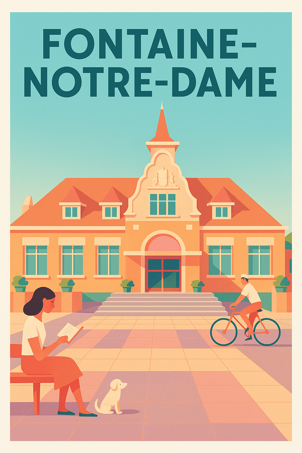 Affiche de Fontaine-Notre-Dame - Charme et sérénité au cœur de la ville