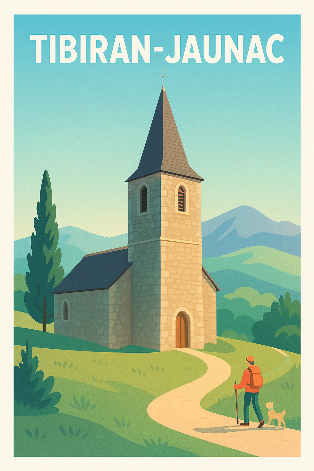 Affiche de Tibiran-Jaunac - Escapade bucolique au cœur des Pyrénées