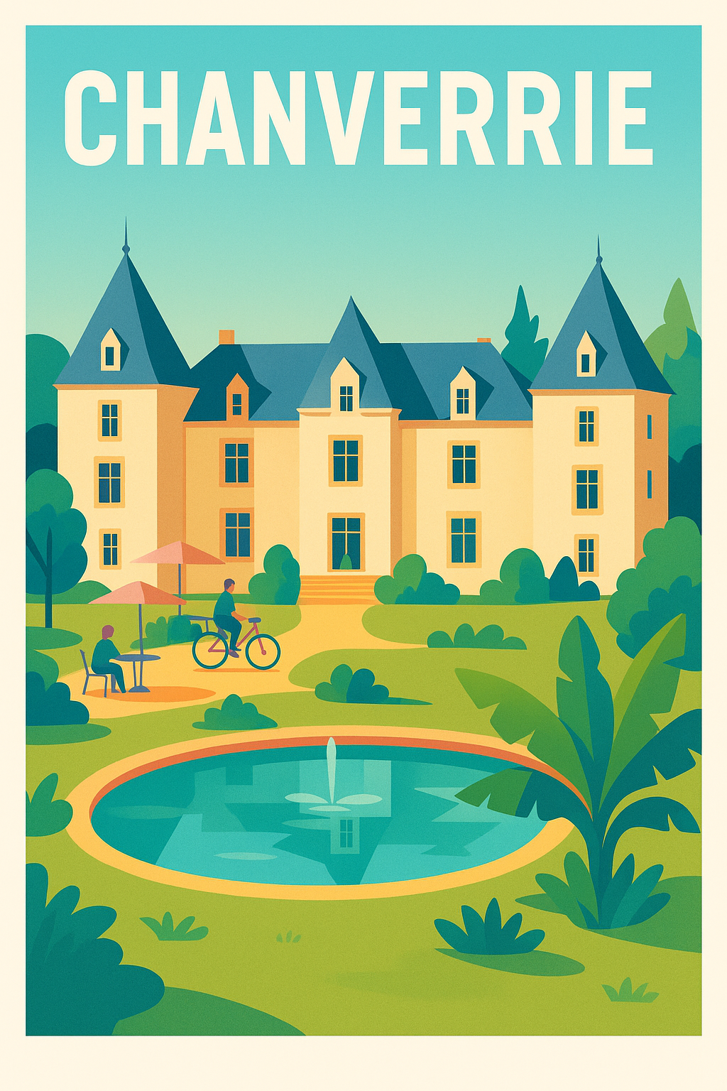 Affiche de Chanverrie - L'élégance d'un château au cœur de la nature
