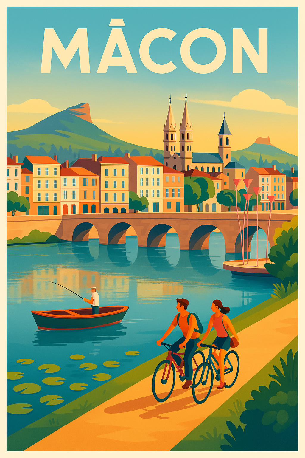 Mâcon - Douceur de vivre en bord de Saône