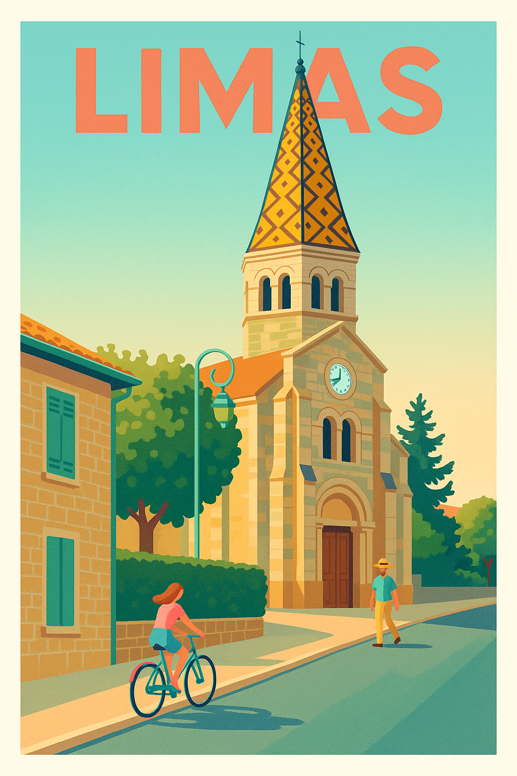 Affiche de Limas - Charme et Sérénité au Cœur de la Ville