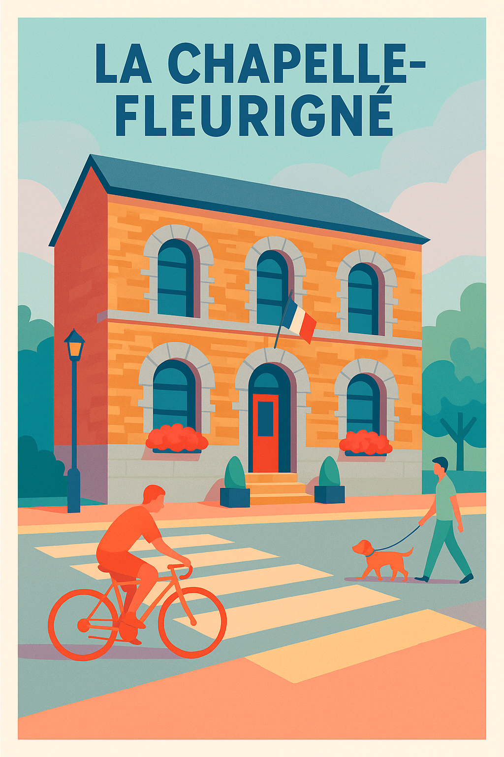 Affiche de La Chapelle-Fleurigné - Charme et simplicité au cœur de la vie locale