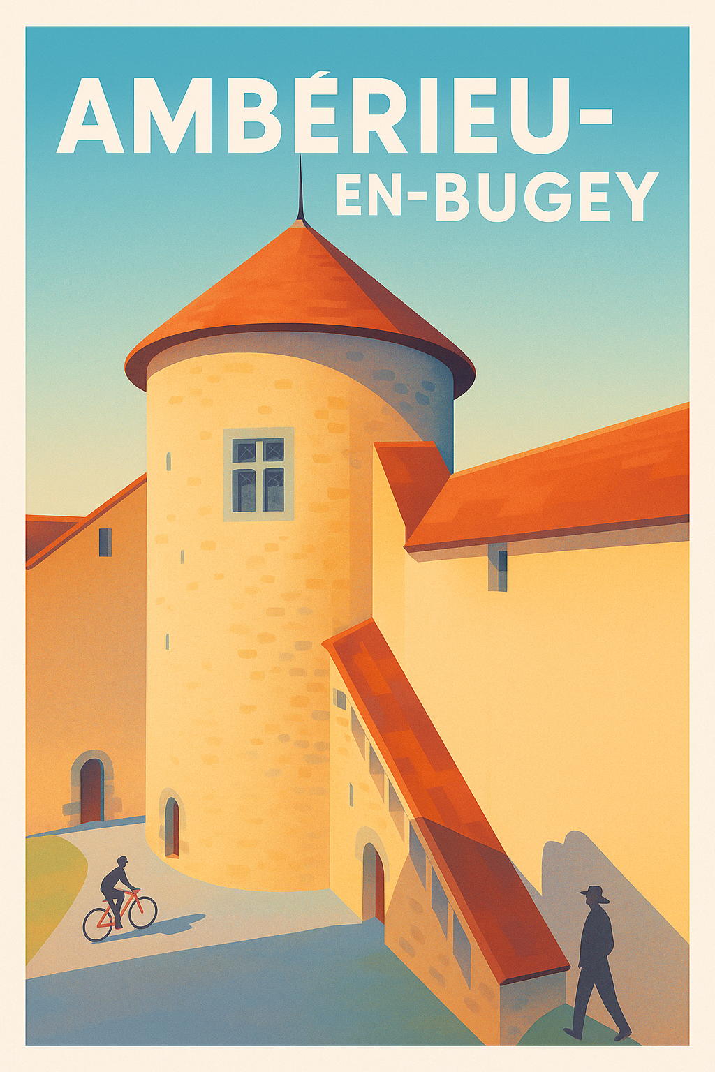 Affiche de Ambérieu-en-Bugey - Charme et lumière d'une cité historique