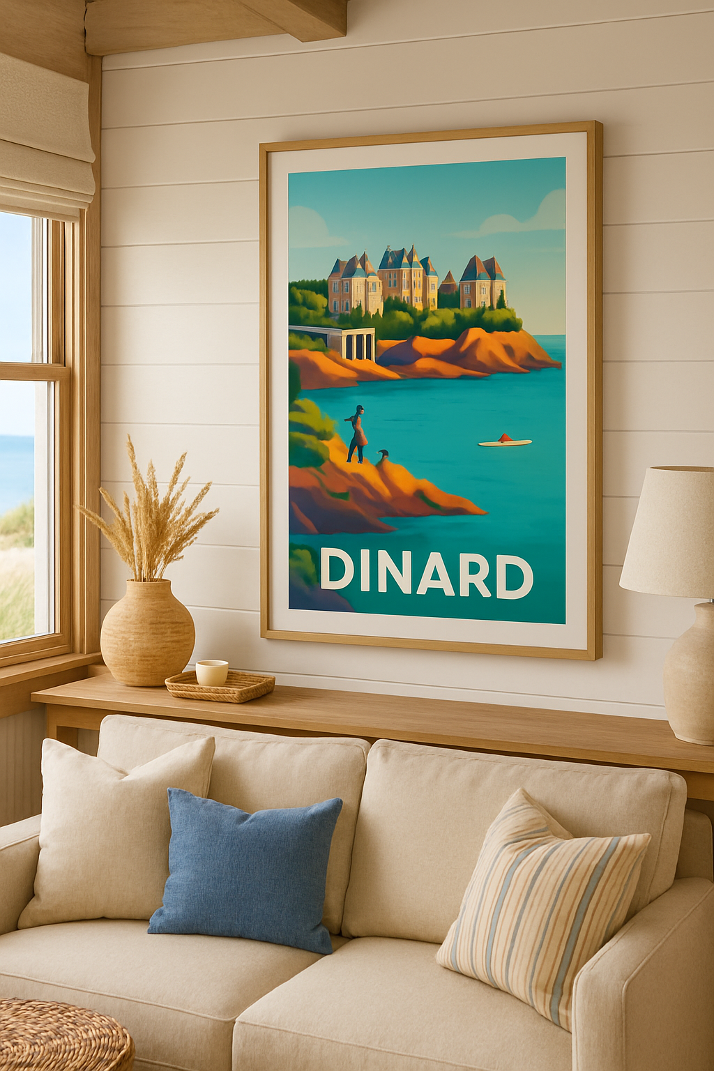 Mise en situation Affiche de Dinard - Escapade élégante sur la Côte d'Émeraude