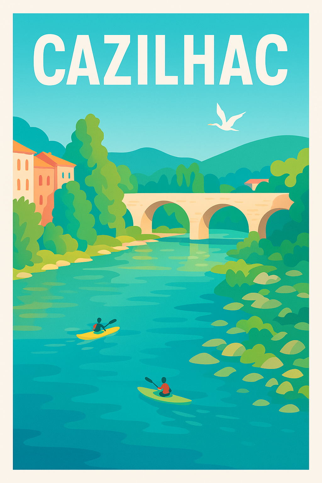 Affiche de Cazilhac - Évasion au fil de l’eau