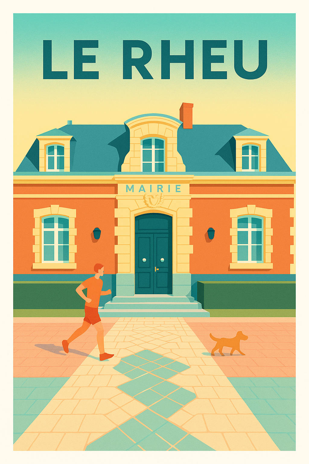 Affiche de Le Rheu - Charme tranquille et authenticité