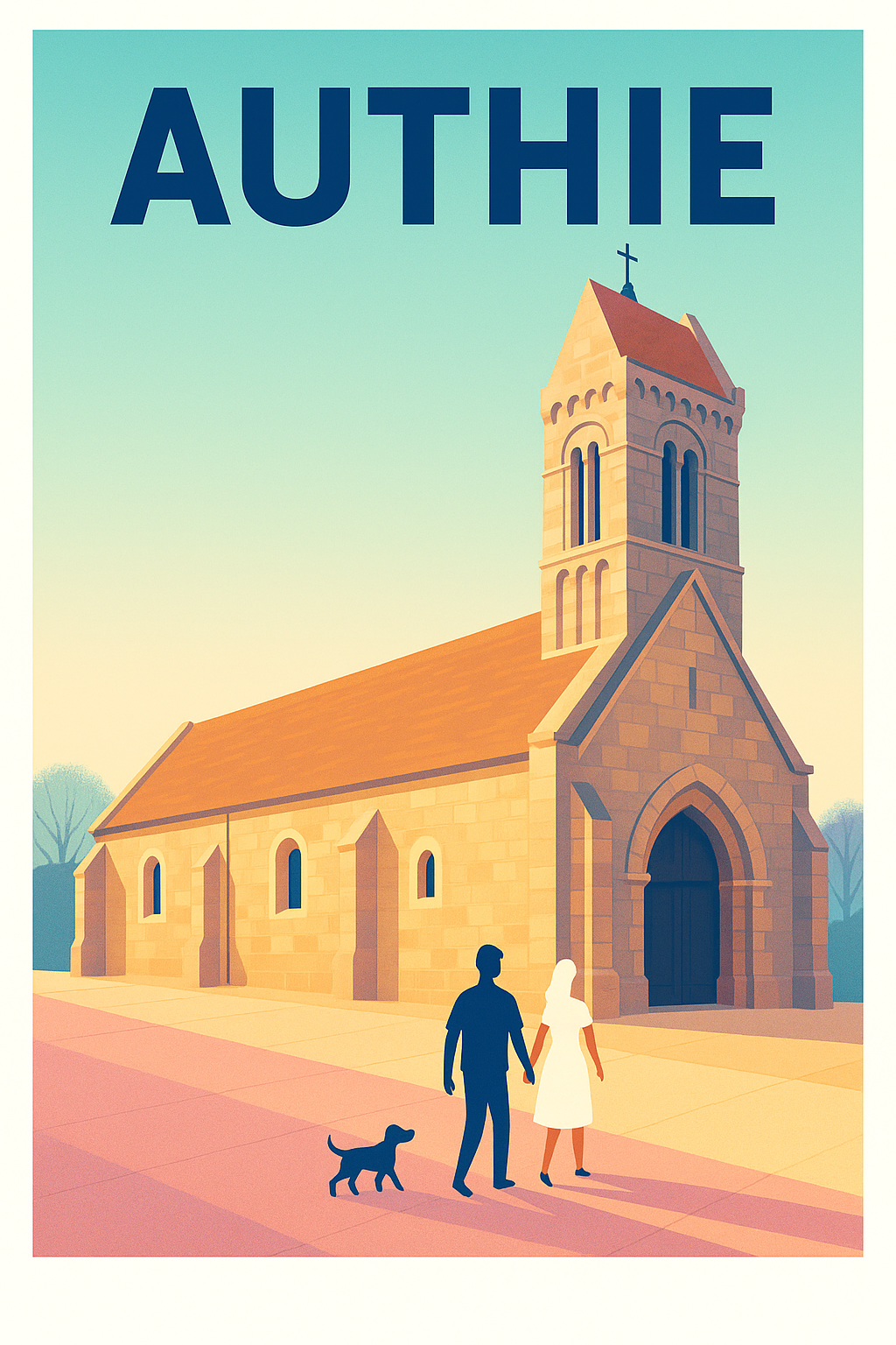 Affiche de Authie - Charme tranquille et architecture intemporelle