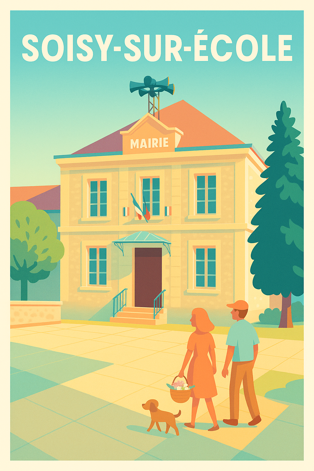 Affiche de Soisy-sur-École - Charme et sérénité au cœur de la mairie