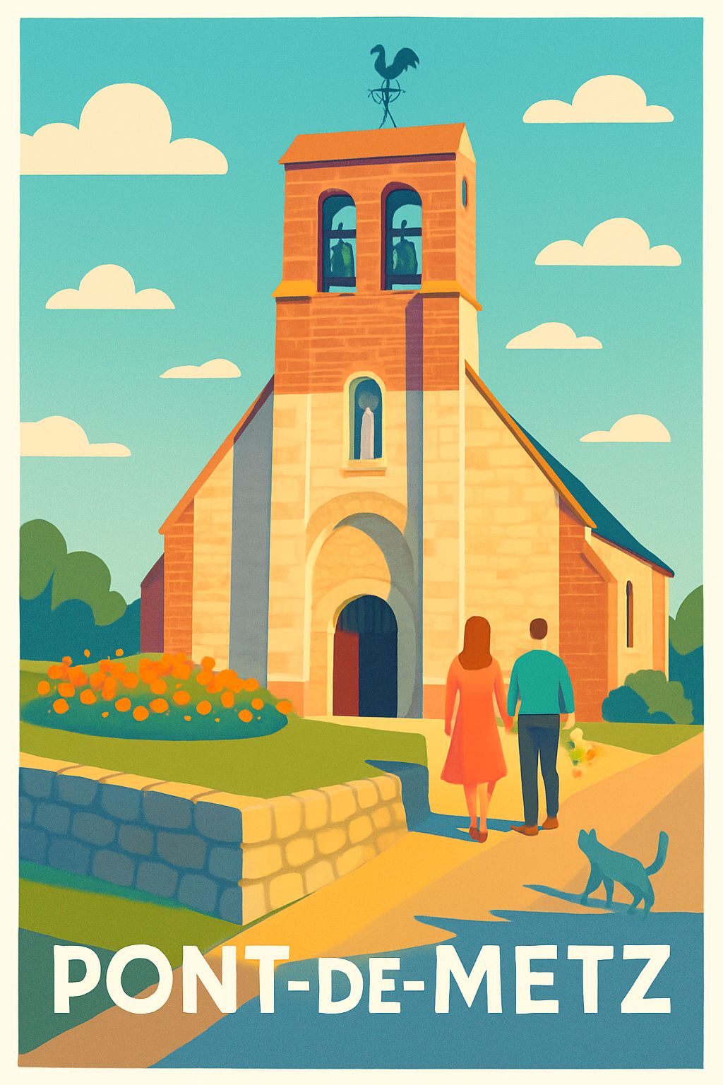 Affiche de Pont-de-Metz - Charme et tranquillité au cœur de la Picardie