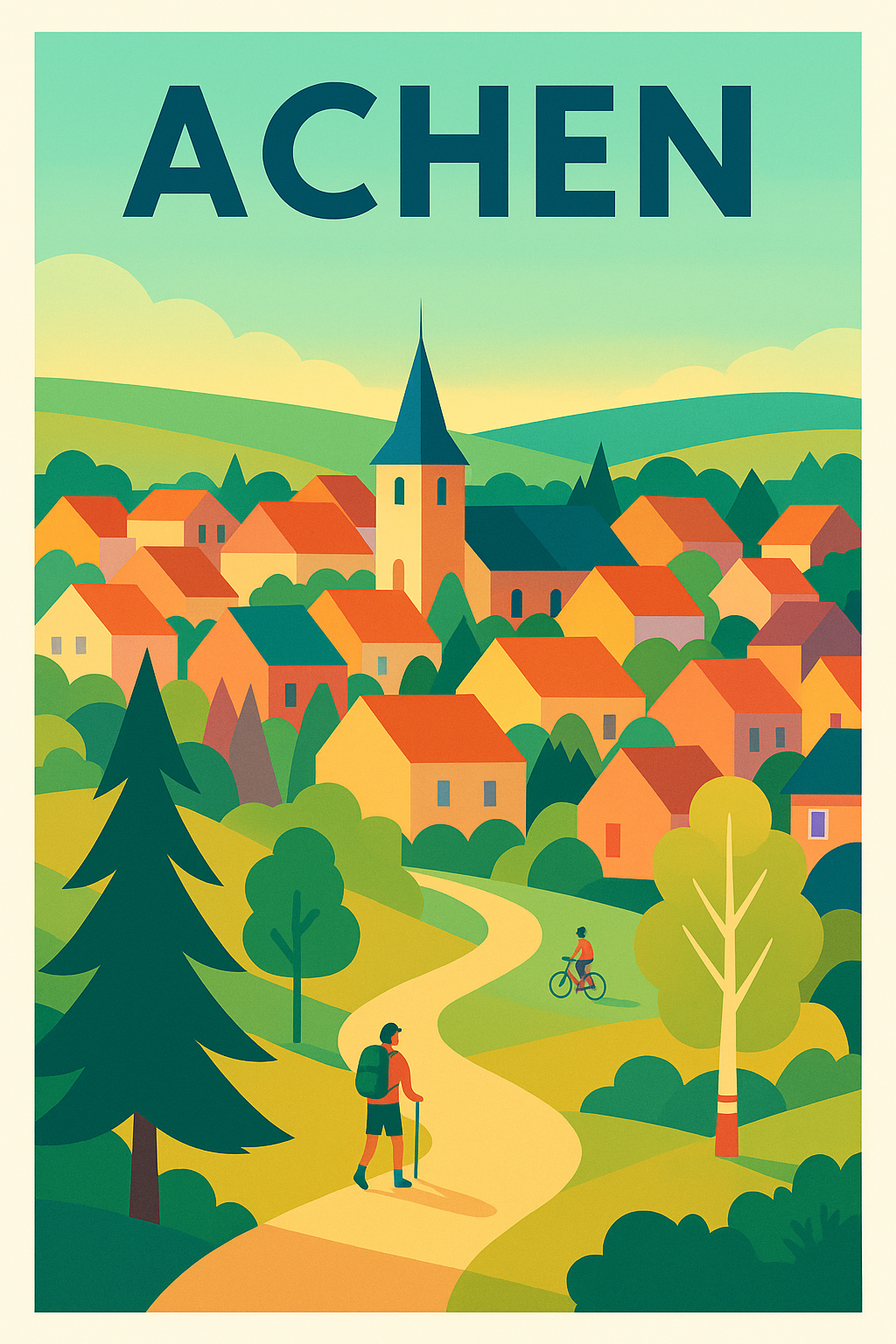 Affiche de Achen - L'évasion nature au cœur du village
