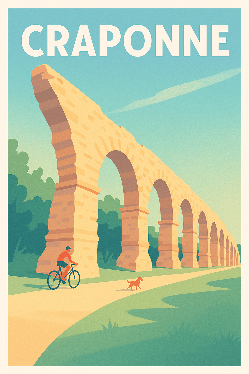 Affiche de Craponne - L'élégance d'un patrimoine intemporel