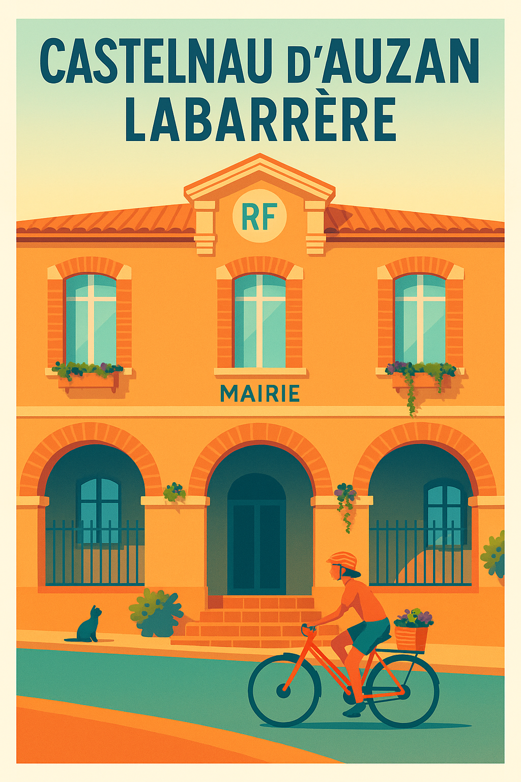 Affiche de Castelnau d'Auzan Labarrère - Authentique charme gascon
