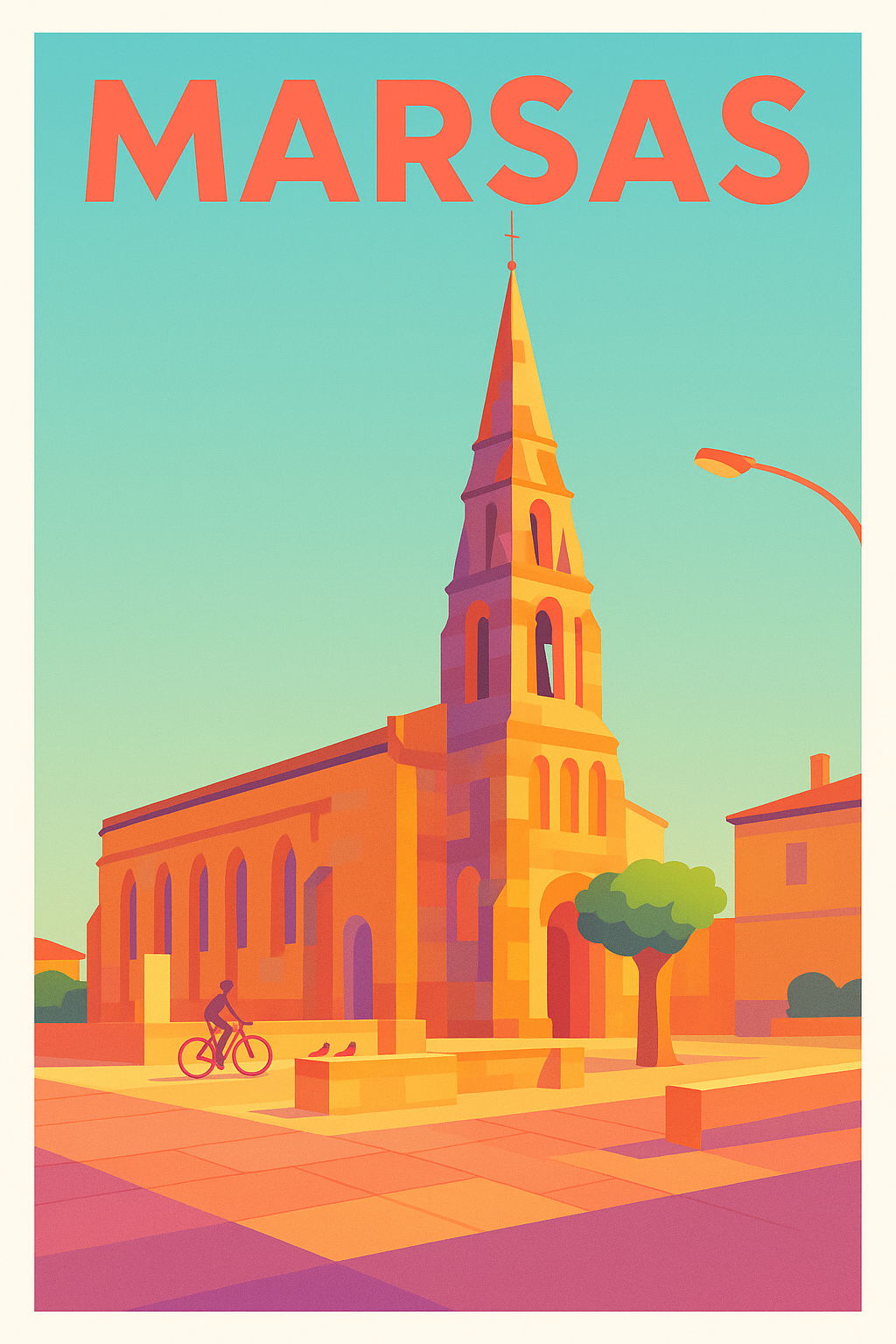 Affiche de Marsas - Lumières et Sérénité au Cœur du Village