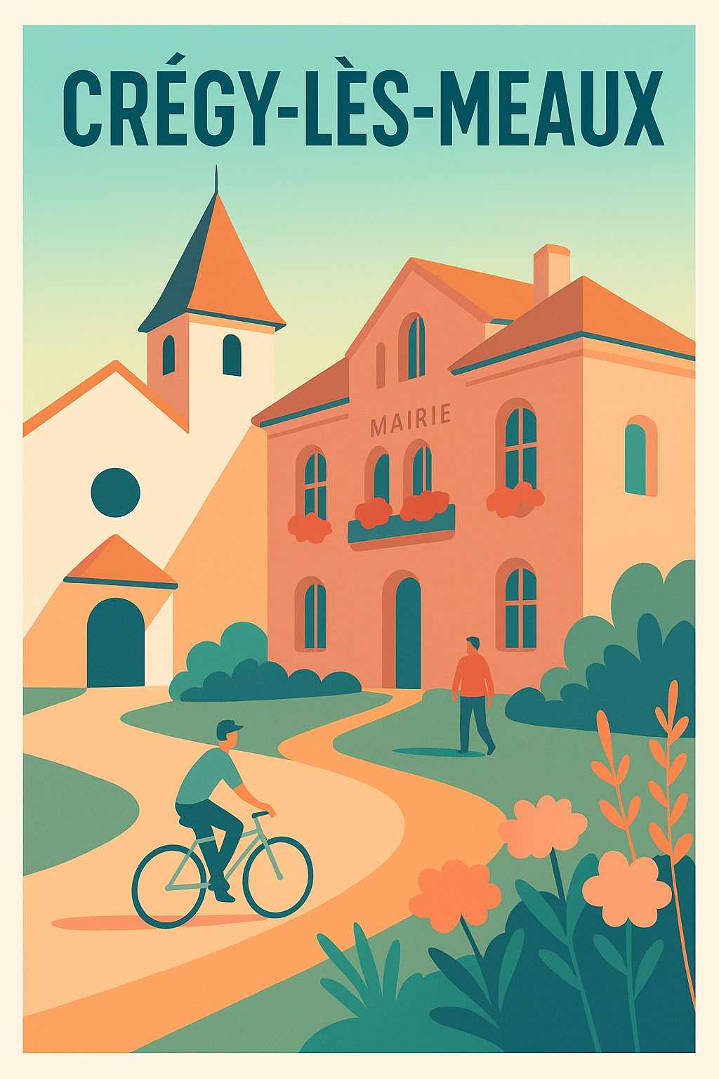 Affiche de Crégy-lès-Meaux - Charme et sérénité au cœur du village