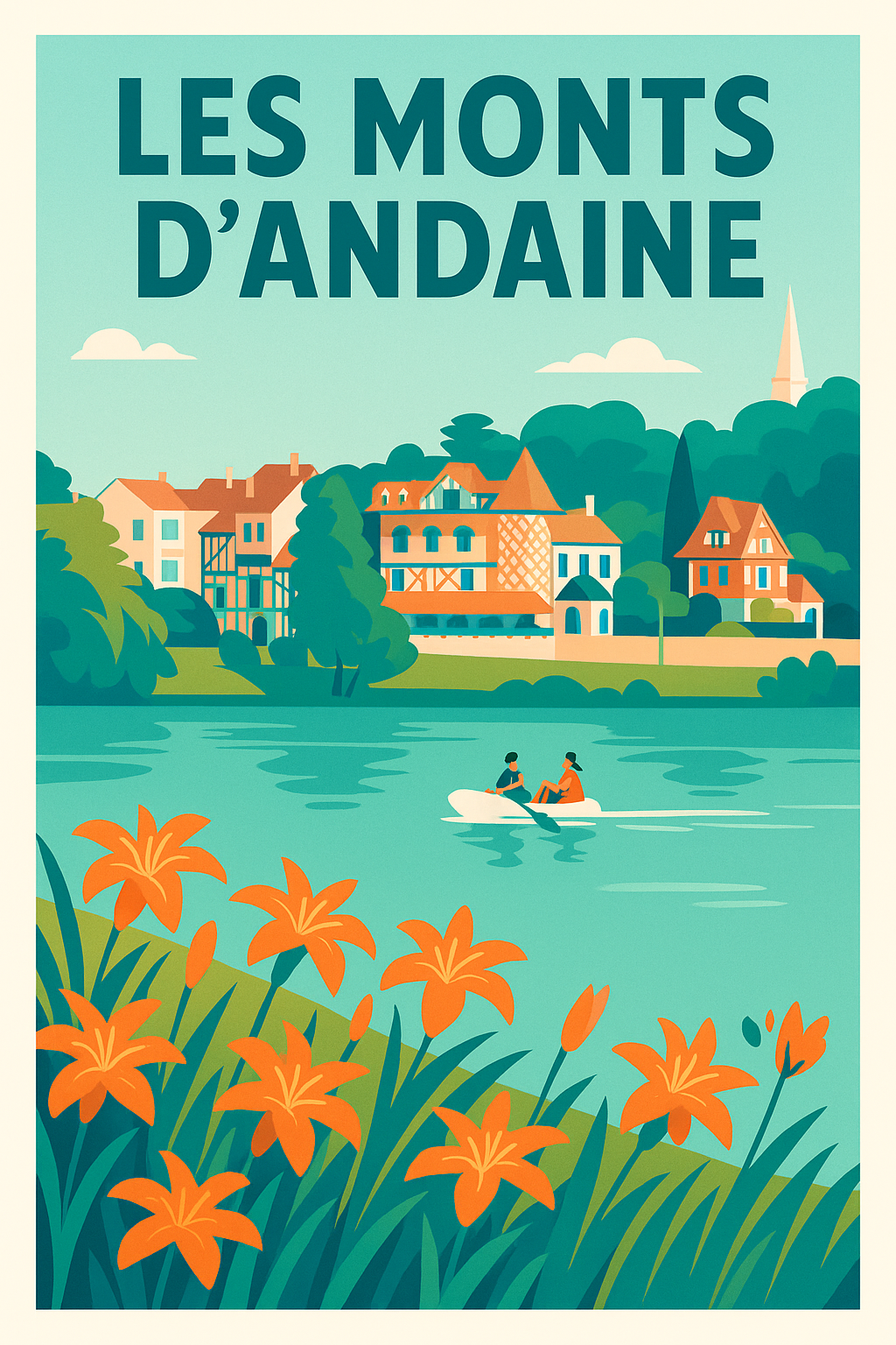 Affiche de Les Monts d'Andaine - Un havre de paix au cœur de la nature