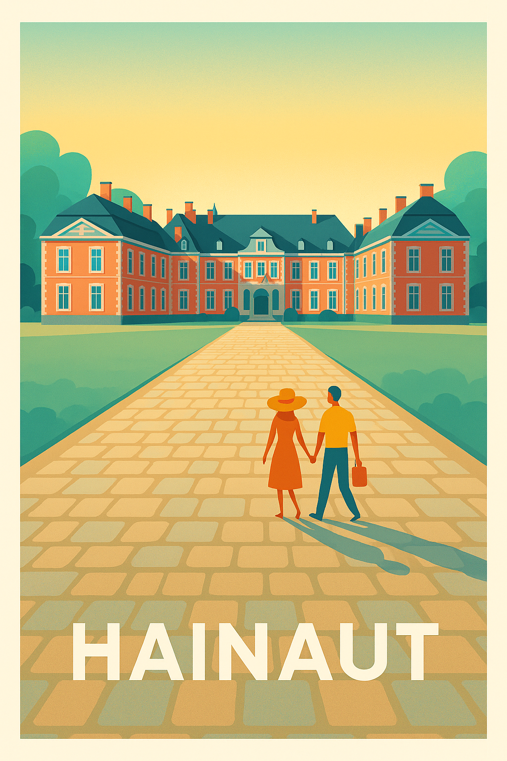 Affiche de Hainaut - Une promenade romantique au cœur du patrimoine