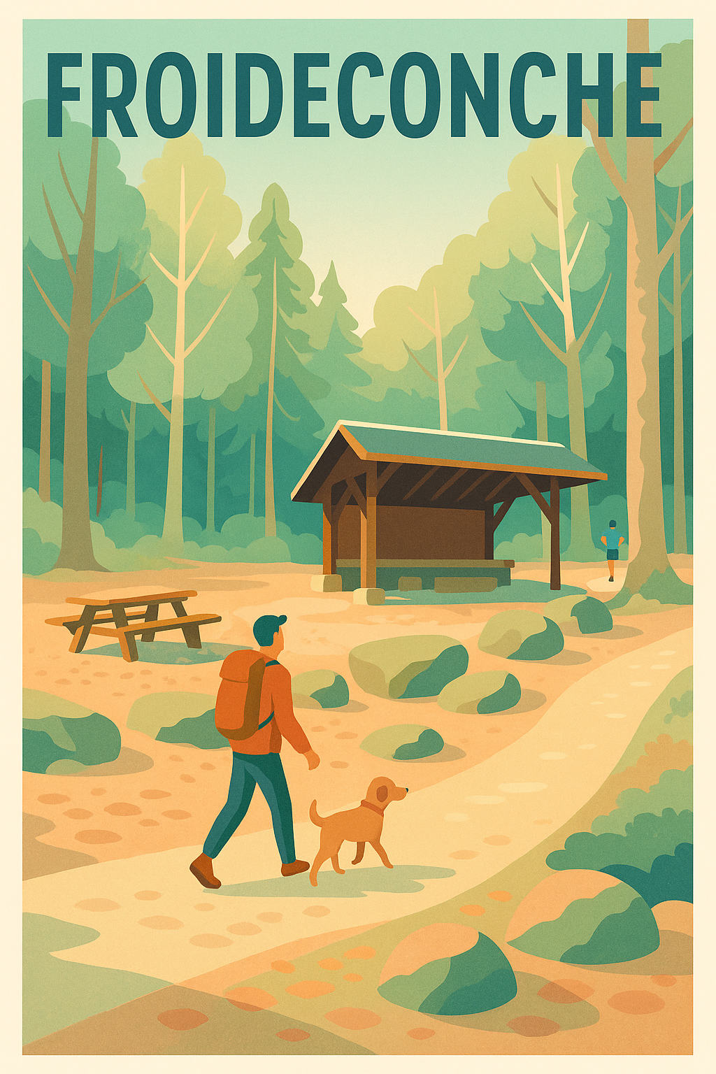 Affiche de Froideconche - Escapade nature en pleine forêt