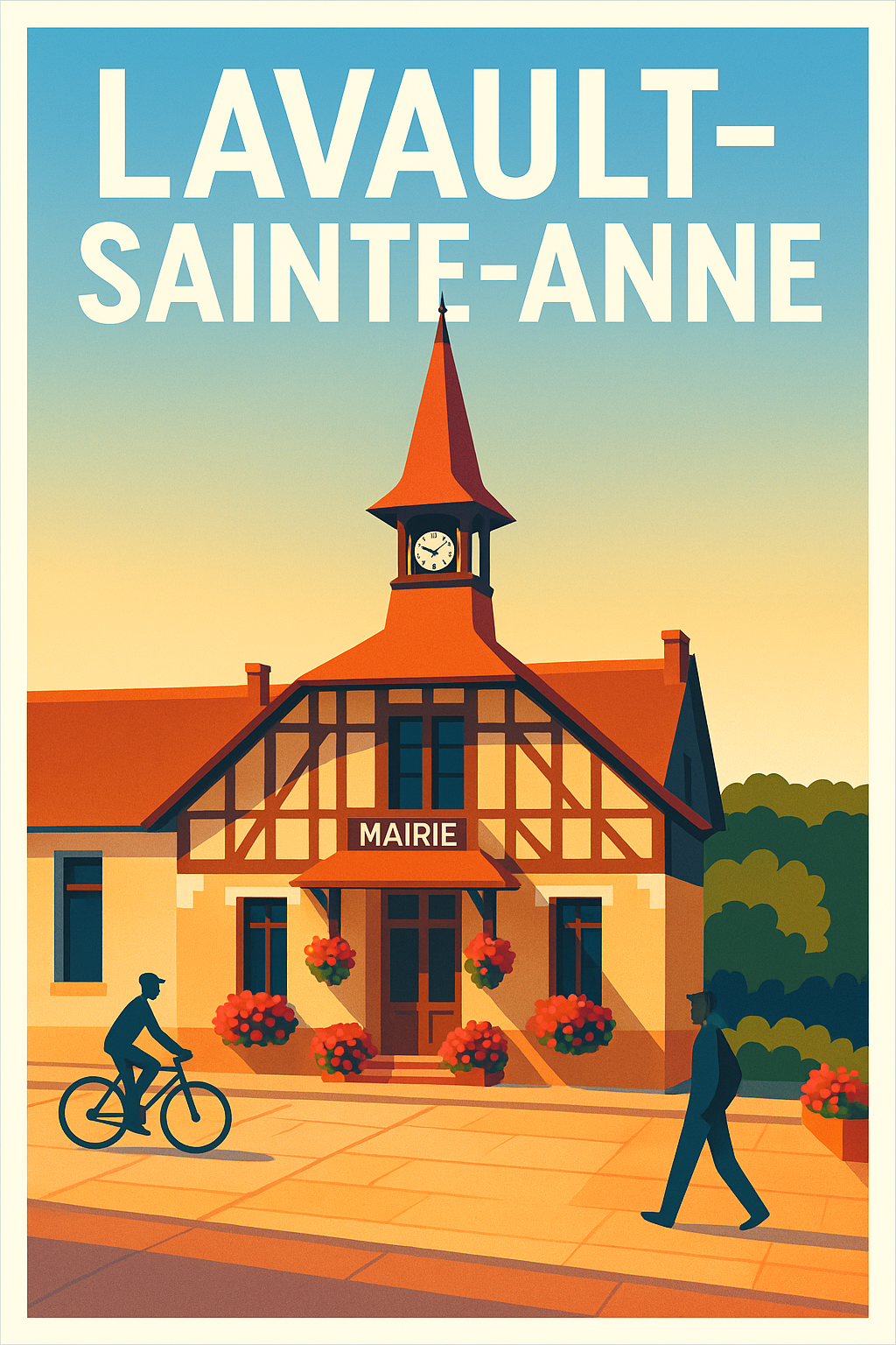 Affiche de Lavault-Sainte-Anne - Charme et authenticité en plein coeur de la ville