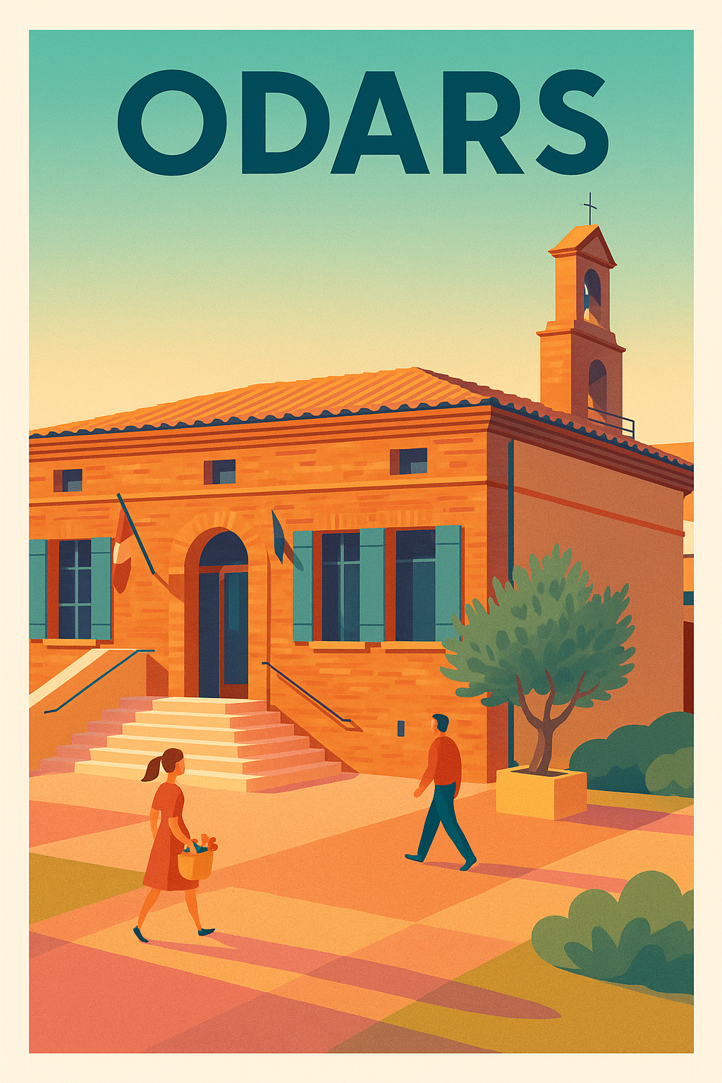 Affiche de Odars - Charme et Sérénité en Terre Toulousaine
