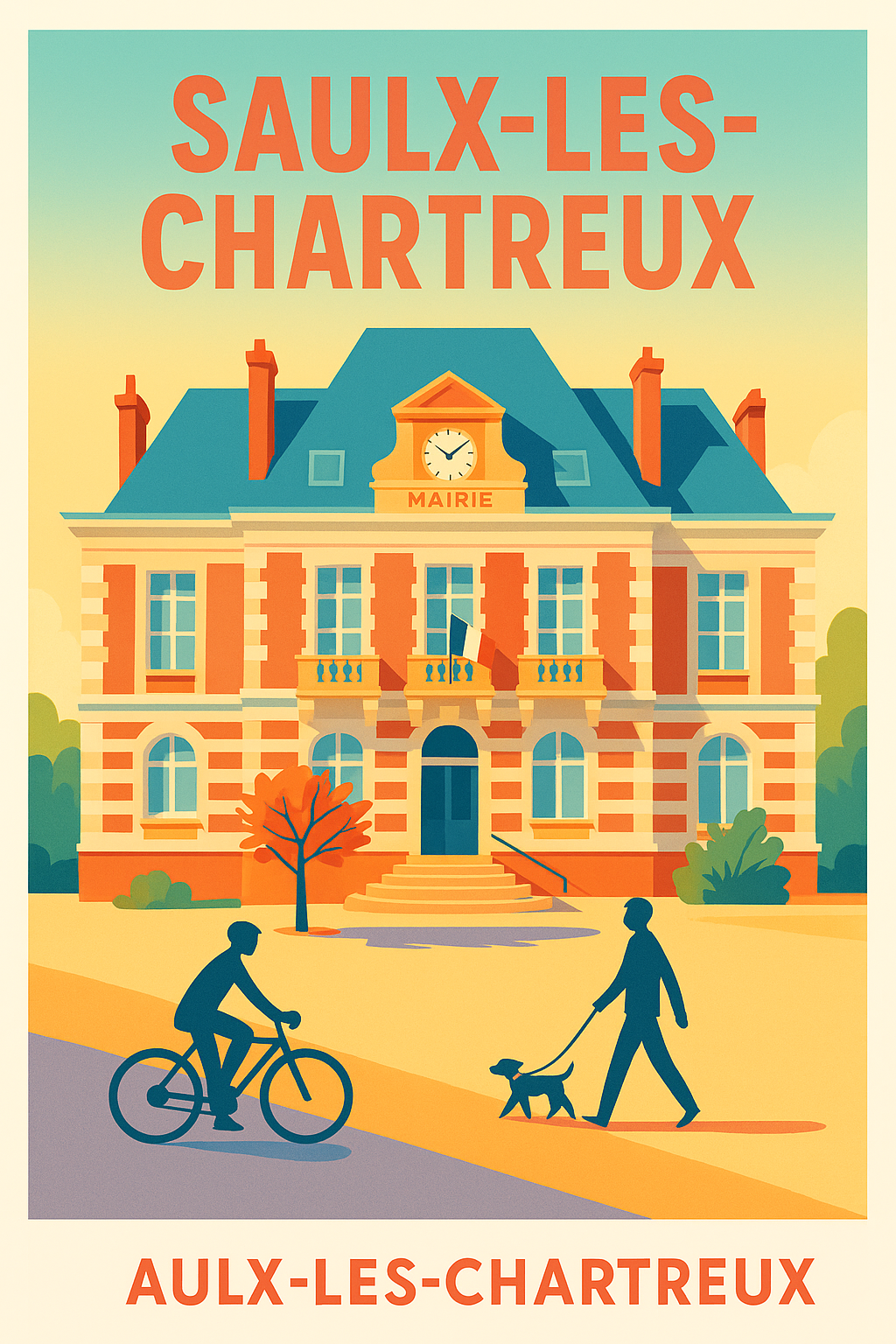 Affiche de Saulx-les-Chartreux - Charme et Sérénité au cœur de la mairie
