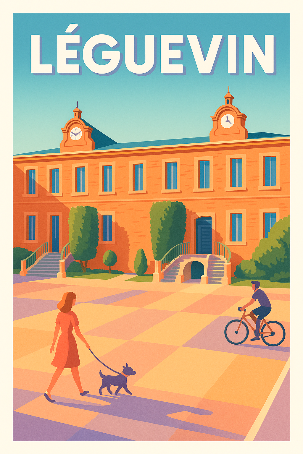 Affiche de Léguevin - L'élégance paisible du quotidien