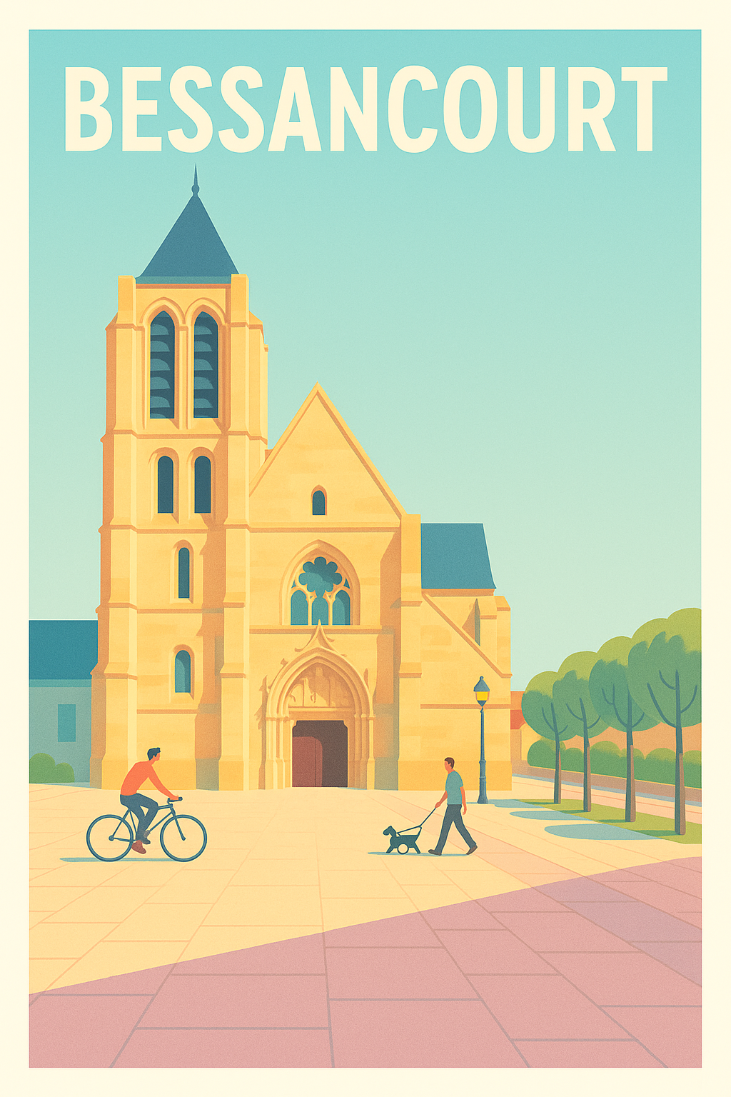 Affiche de Bessancourt - Charme et Sérénité au Cœur de la Ville