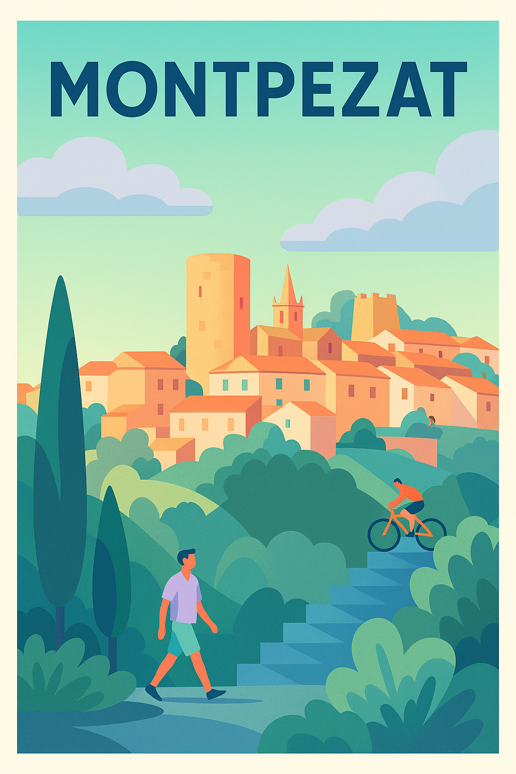 Affiche de Montpezat - L'escapade paisible au cœur de la Provence