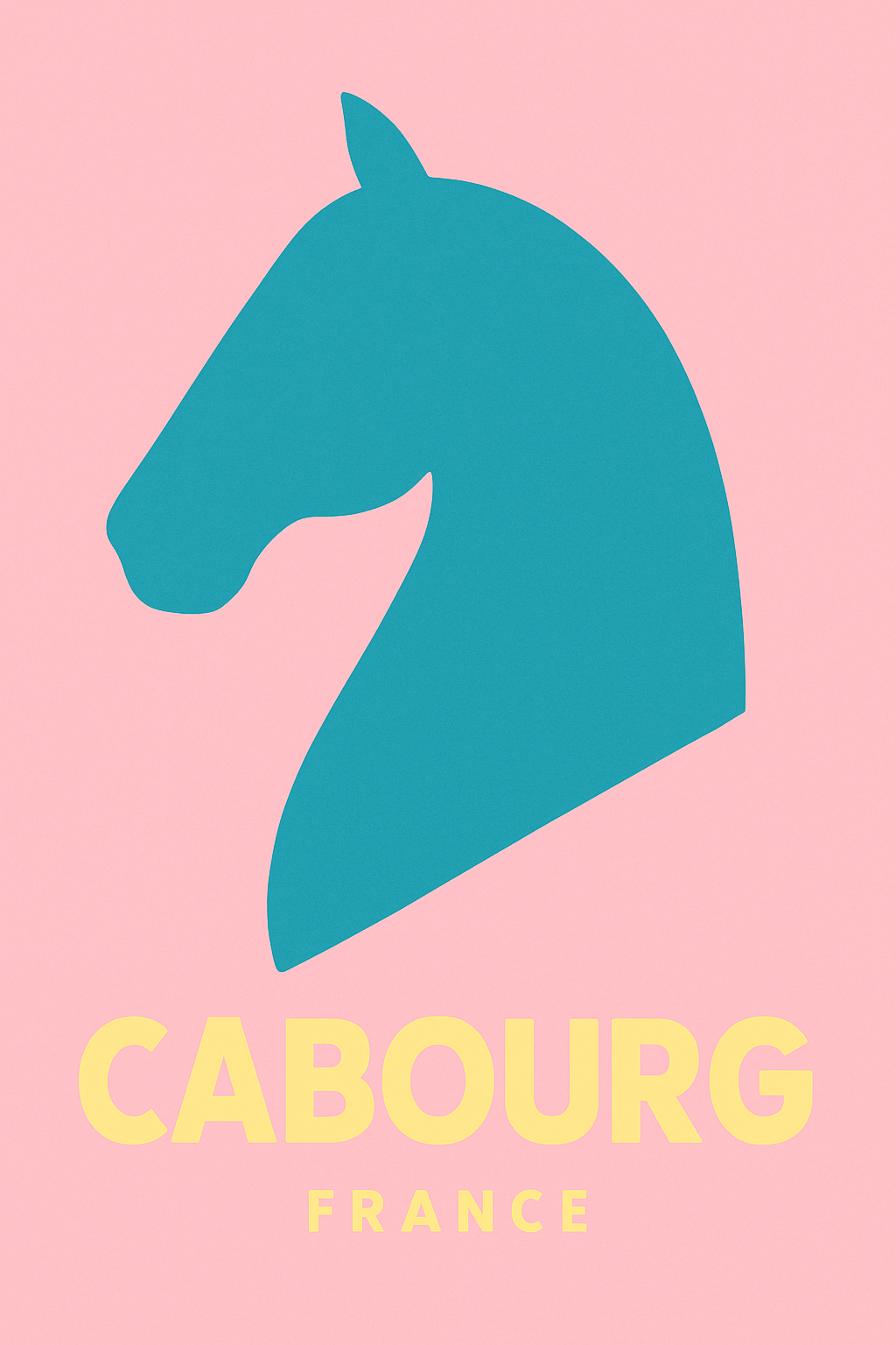 Affiche de Cabourg - Élégance et charme intemporel