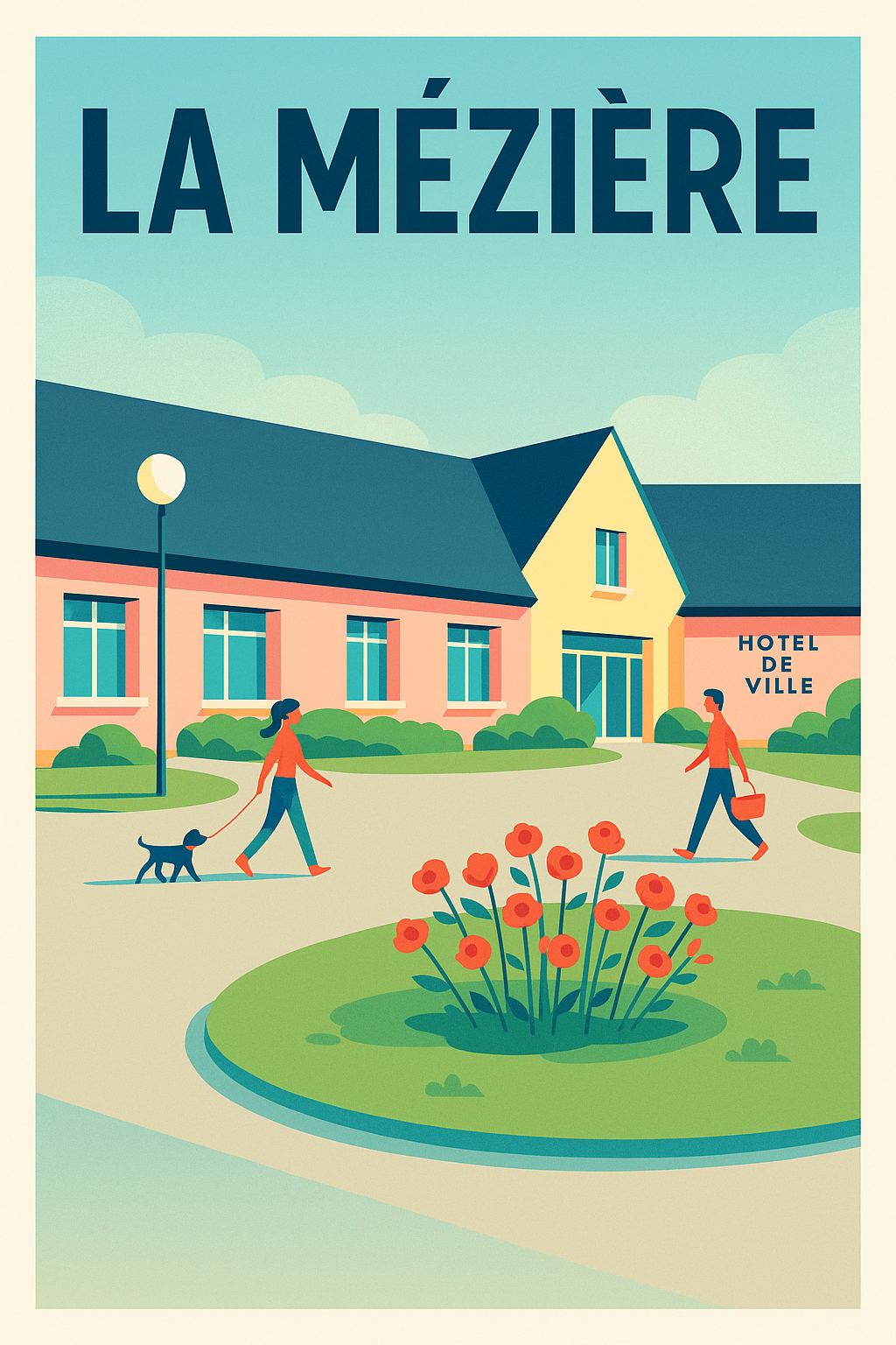 Affiche de La Mézière - Charme et sérénité au cœur de la ville