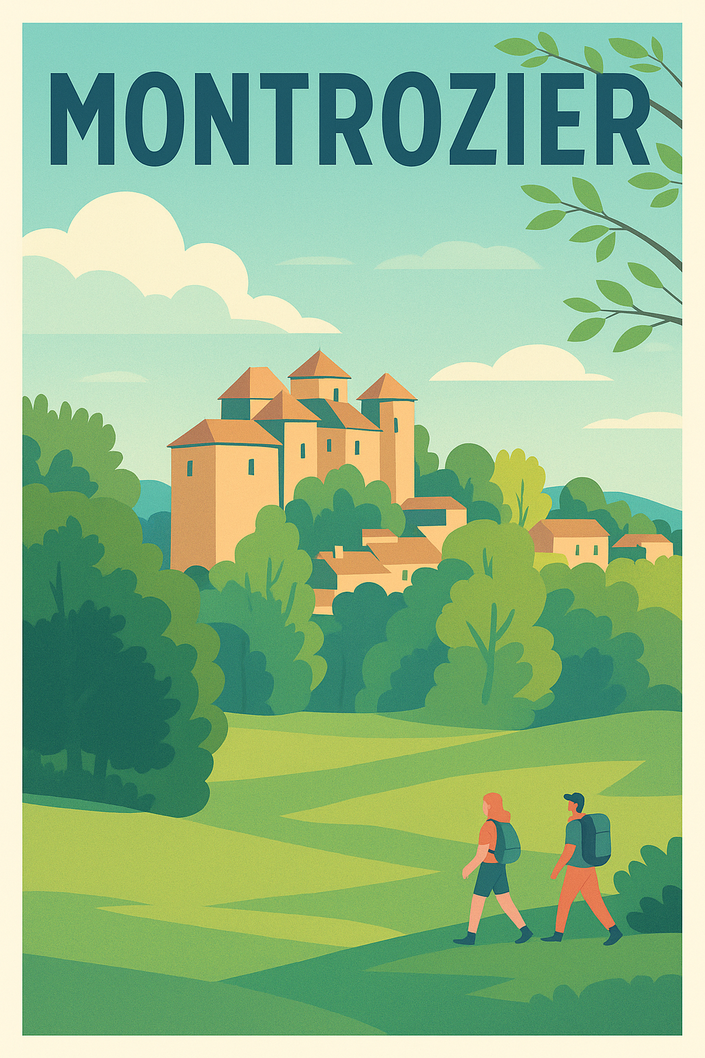 Affiche de Montrozier - L'escapade bucolique en pleine nature