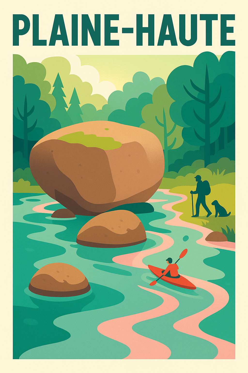 Affiche de Plaine-Haute - Aventure et nature en pleine harmonie