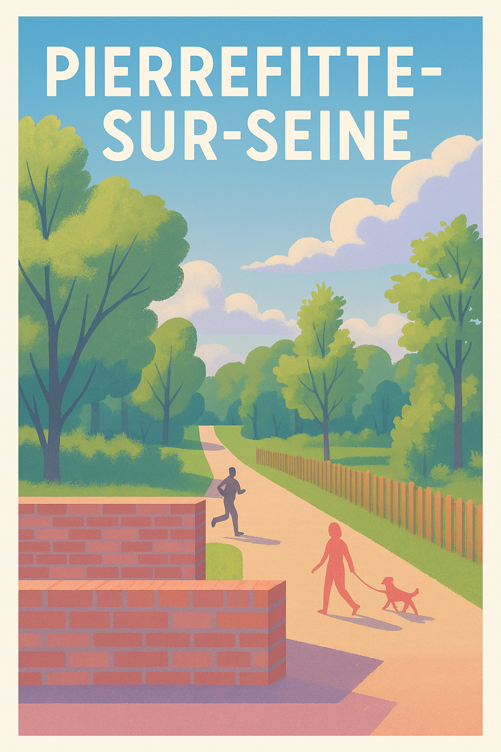 Affiche de Pierrefitte-sur-Seine - Promenade au cœur de la nature