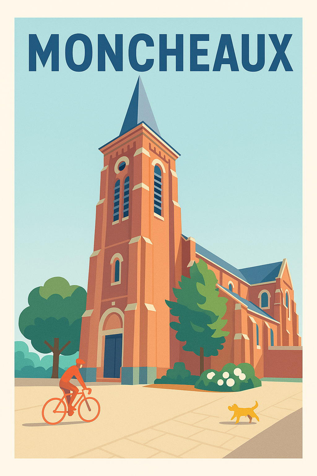 Affiche de Moncheaux - Charme architectural au cœur de la ville