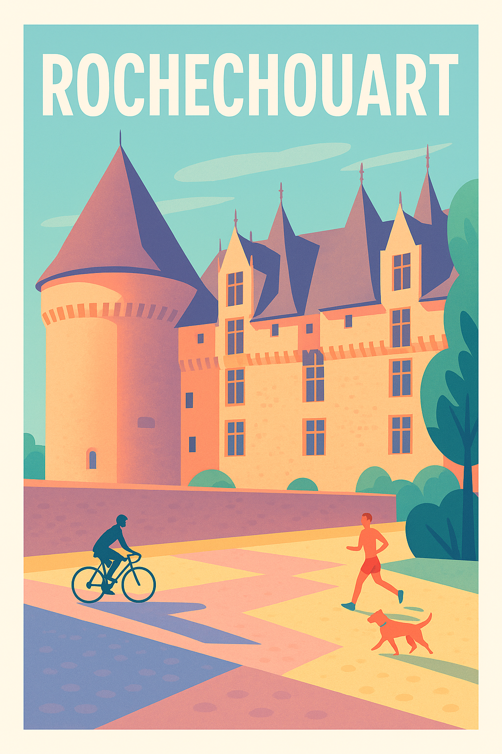 Affiche de Rochechouart - Authentique charme et patrimoine