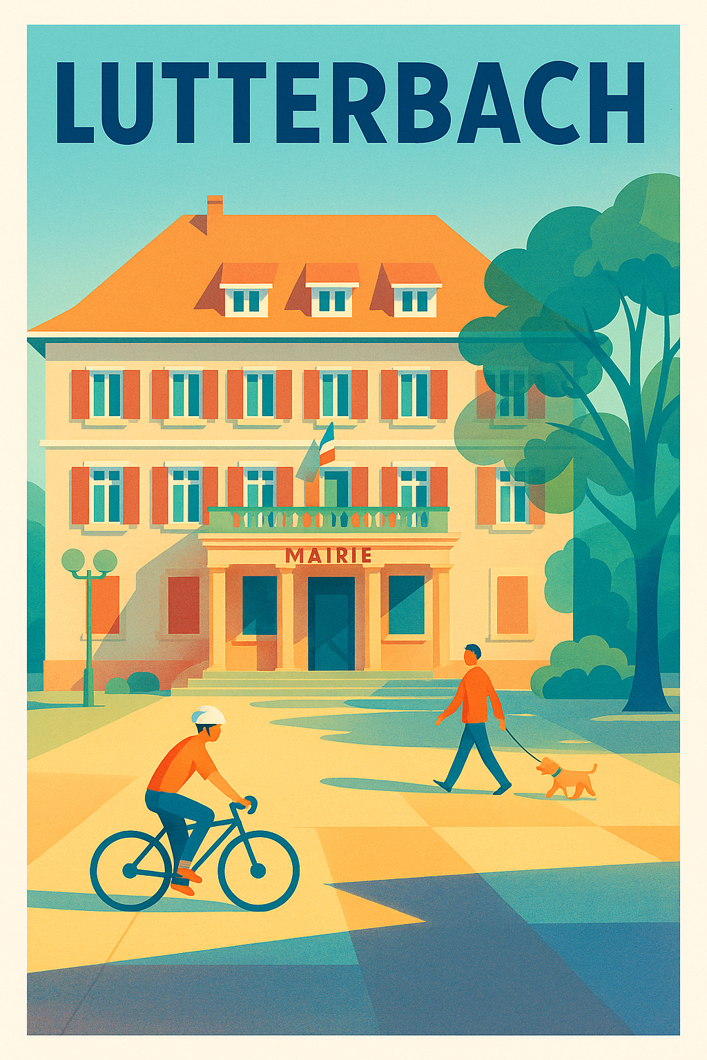 Affiche de Lutterbach - Charme et douceur de la vie locale