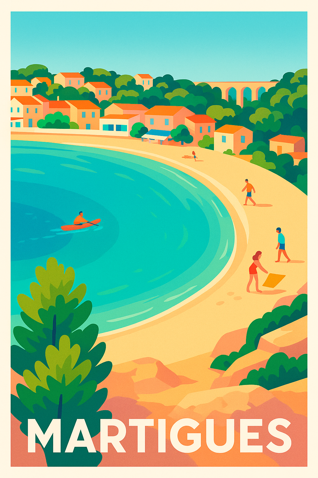 Affiche Martigues - L'évasion Méditerranéenne