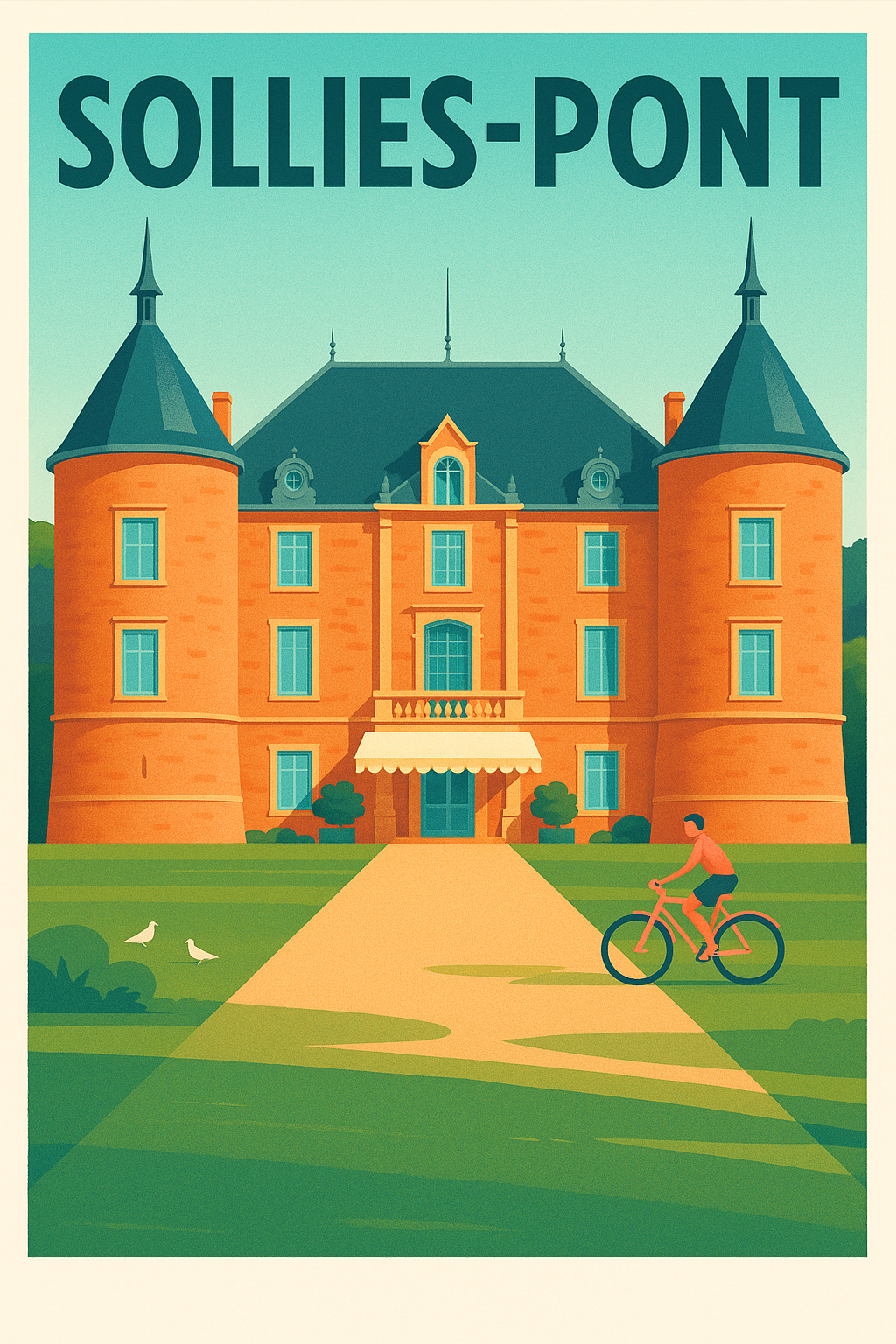 Affiche de Sollies-Pont - Charme et élégance au cœur du Château