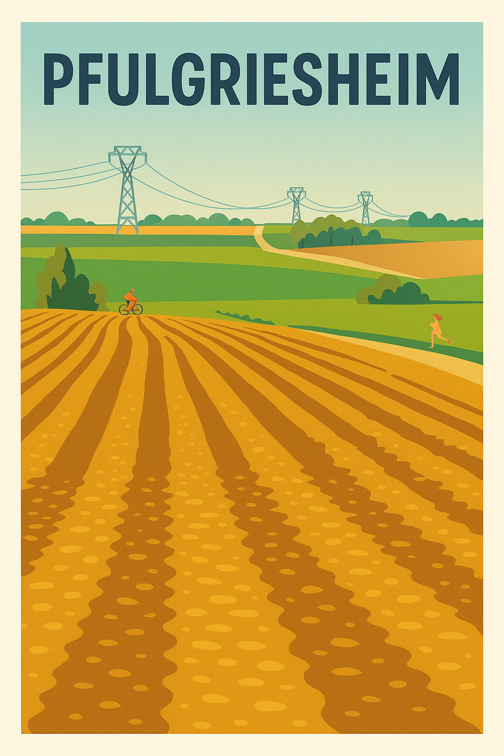 Affiche de Pfulgriesheim - Charme bucolique et nature préservée